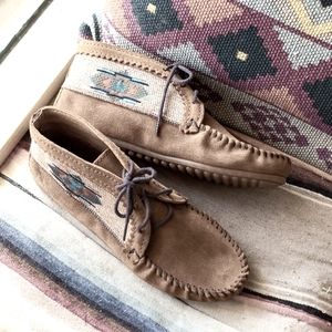 Minnetonka El paso ankle booties/ moccasins